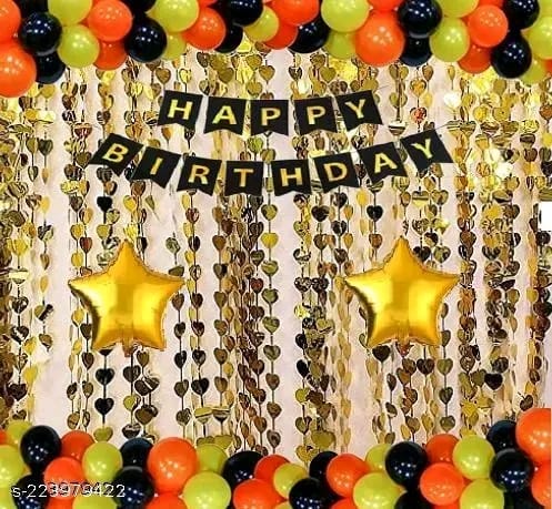 girl birthday decoration combo pack 35 pcs