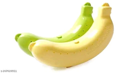 Set of 2 Banana Case Banana Fruit Storage Holder Cover Box for Kids (Multi 2)