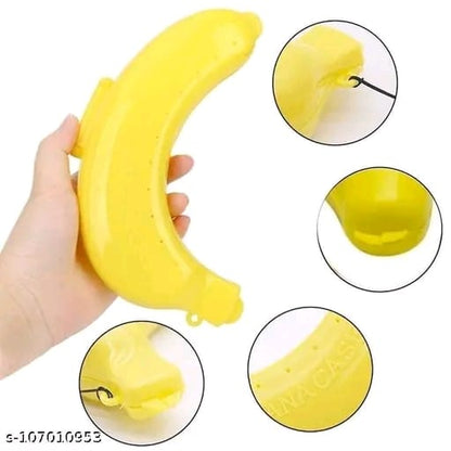 Set of 2 Banana Case Banana Fruit Storage Holder Cover Box for Kids (Multi 2)