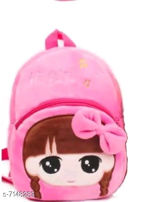 Unique Plush Backpacks & Purses & Mickey Mouse School Bag Cartoon Character Kids Soft Plush Fabric School Bag for Baby Boys and Girls Kids School Bag(Pack Of 1)