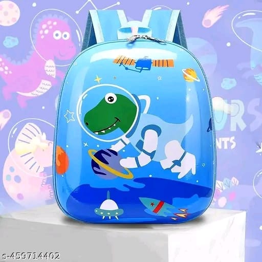 We Clever Play School Kindergarten Kids School Bag, Cool Cartoon Design Kids Bag for Boys Girls, Baby Bag for 2-4 Years Kids (Teddy Plane)