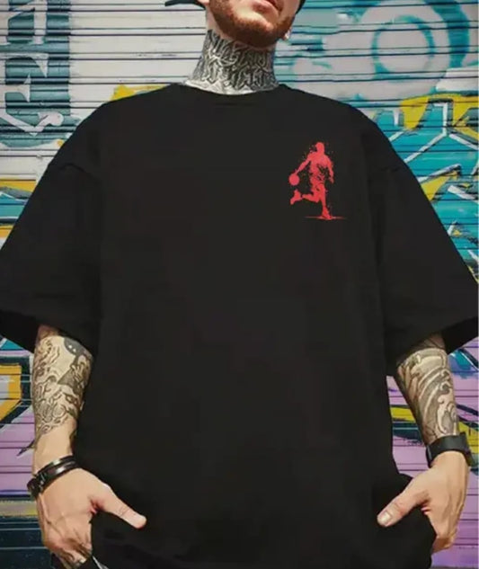 GARMIN Men Cotton Oversize Tshirts