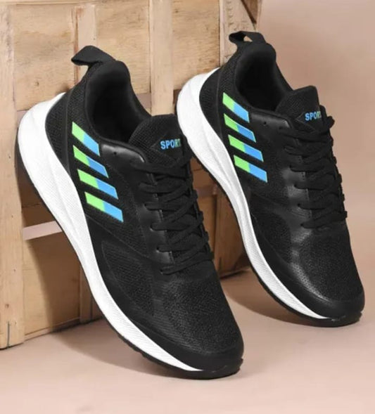 Turnx star white Sports Shoes for Men |Latest Stylish Sports Shoes for Men |Lace-Up Lightweight White Shoes for Running, Walking, Gym,Trekking and Hiking Shoes for Men