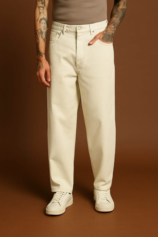 Mens Wide Leg Jeans Stylish