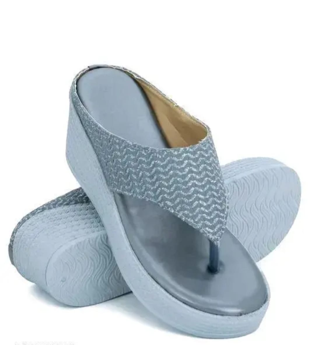 Synthetic Heel Sandals