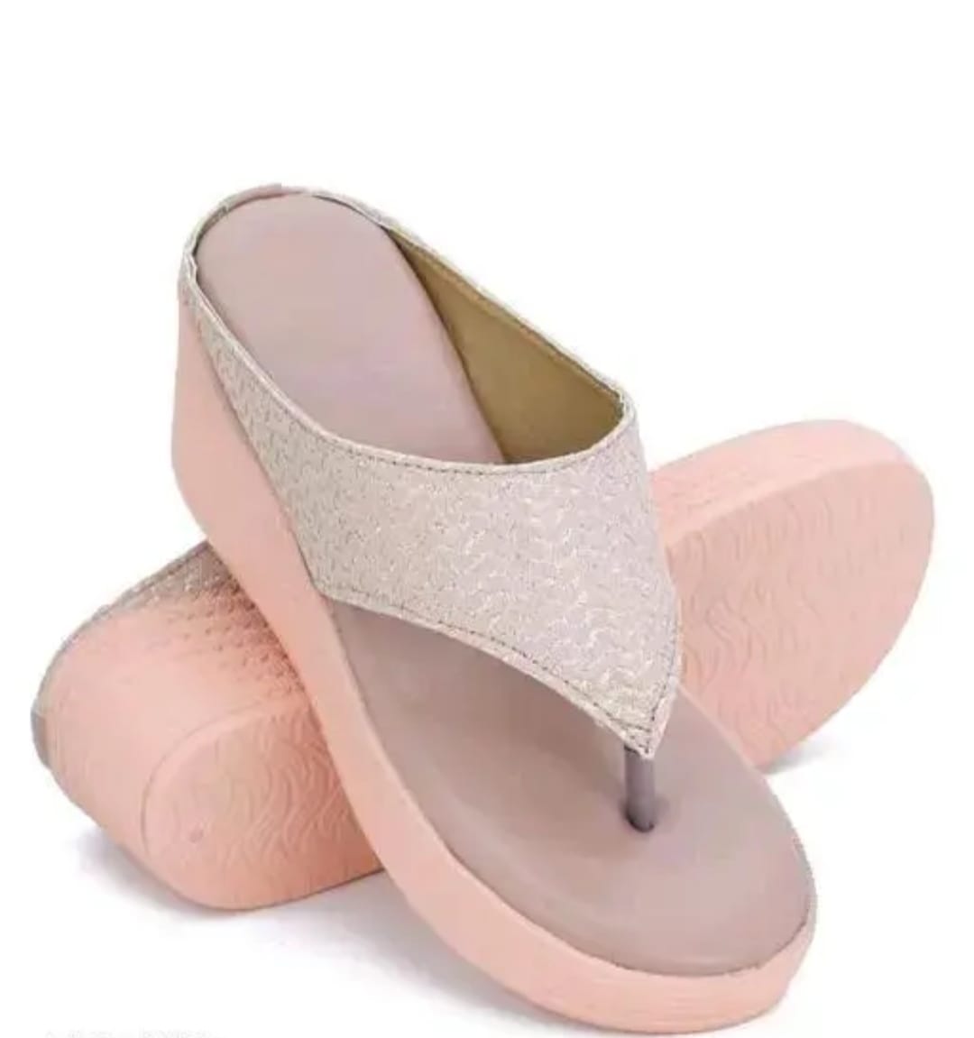 Synthetic Heel Sandals
