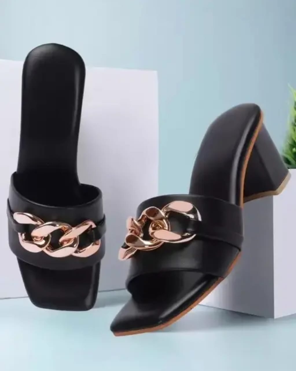 Women Block Heel Sandal