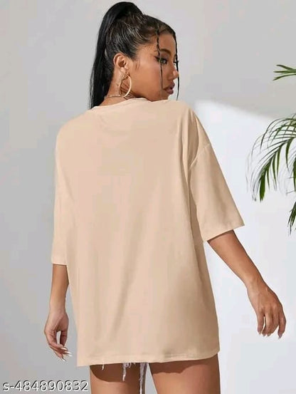 Graphic Printed Loose Casual Wear Oversize Tshirt women oversized tshirt