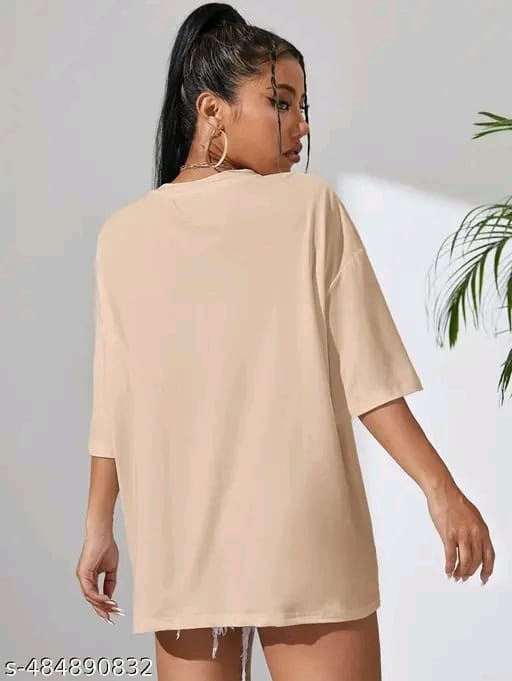Graphic Printed Loose Casual Wear Oversize Tshirt women oversized tshirt
