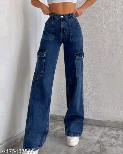WideLeg HighWaist Jeans
