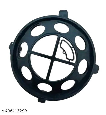 Plastic Gas Cylinder Trolley with Wheels Gas Trolly Lpg Cylinder Stand for Home and Kitchen -(Black)