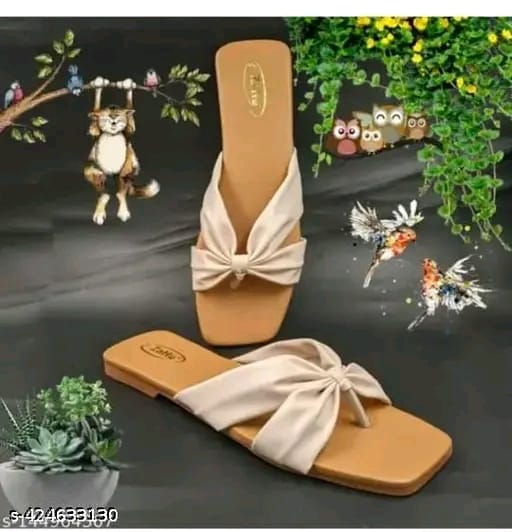 Women Western Slipper And Party Wears And Office Used, Daily Use, Adult Comfortable Stylish Nice Looking Slippers
