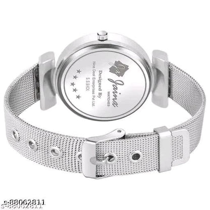 Jainx JW691 Blue Dial Mesh Band Analog Watch - For Women