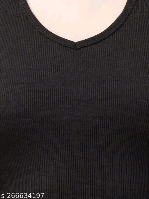 RAKUNO Ribbed halter top