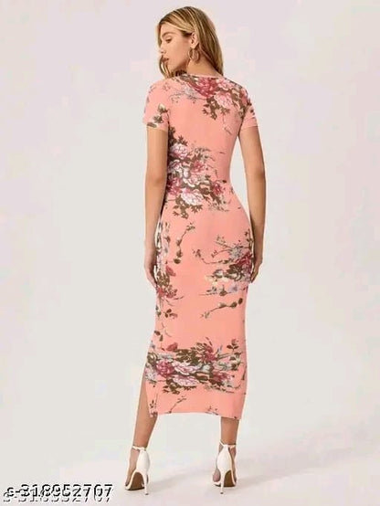 Norzy Paris - Party wear self Designer Women Dress