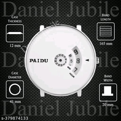 Daniel Jubile New Arrivals Black Stylish Men And Boys Analogue Luxury Watch For Men Watches